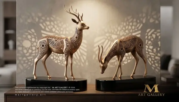 Copper-Gazelle_Ibtisam-Jamjoum_Mart-Gallery_004 Copper Gazelle