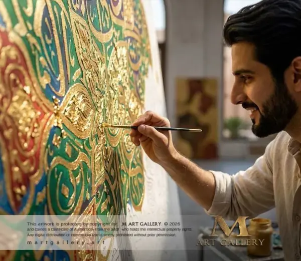 Golden-Letters_Ziad-El-Kasemy_Mart-Gallery_004 Golden Letters