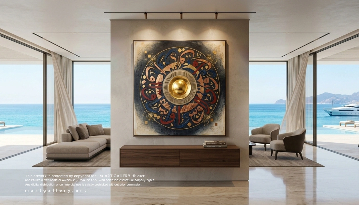 Cosmic Orbit_Arabic Calligraphy_Mart-Gallery_003 Cosmic Orbit