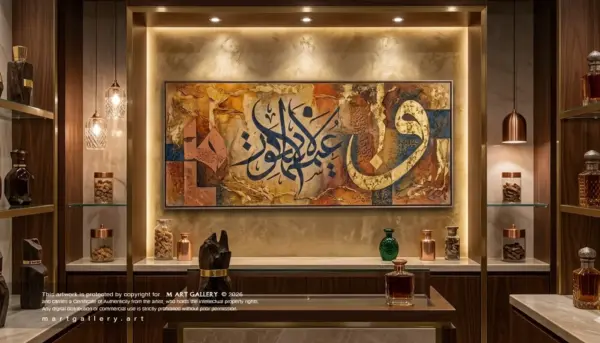 Golden Harmony_Arabic Calligraphy_Mart-Gallery_003 Golden Harmony