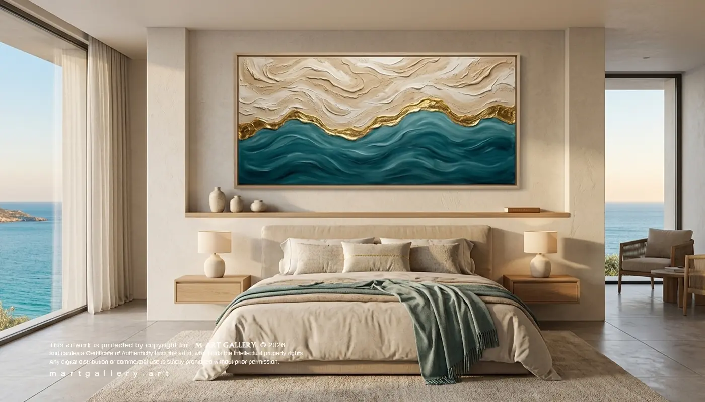 Golden Shore_3D Textured Art_Mart-Gallery_003 Golden Shore