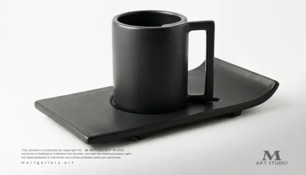 Obsidian-Tea set_Ceramics & Pottery_Mart-Gallery_003 Obsidian Silent-Tea set