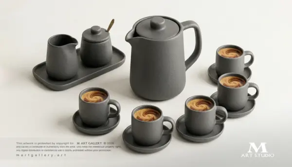 Rituals-Coffee Set_Ceramics & Pottery_Mart-Gallery_001 Rituals-Coffee Set