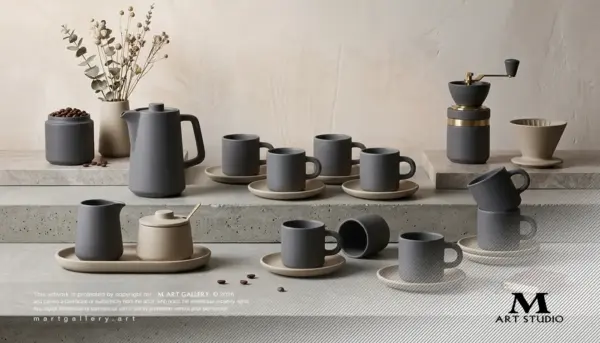 Rituals-Coffee Set_Ceramics & Pottery_Mart-Gallery_002 Rituals-Coffee Set