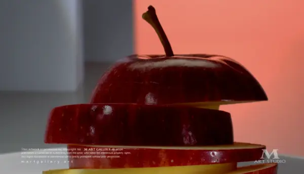 Sameh Zain_Sliced Apple_Mart Gallery_002 Sliced Apple