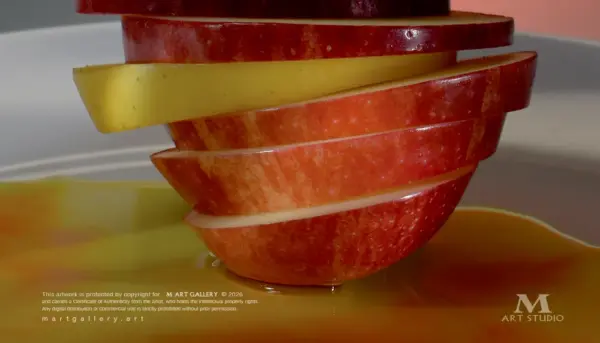 Sameh Zain_Sliced Apple_Mart Gallery_003 Sliced Apple